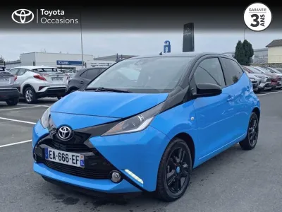 TOYOTA Aygo 1.0 VVT-i 69ch Stop&Start x-cite Bleu Cyan 5p occasion 2016 - Photo 1