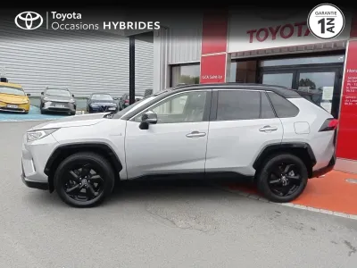 TOYOTA RAV4 Hybride 218ch Collection 2WD occasion 2019 - Photo 3