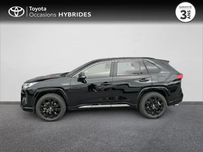 TOYOTA RAV4 Hybride 218ch Black Edition 2WD MY21 occasion 2021 - Photo 3