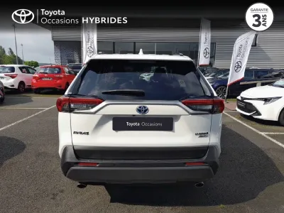 TOYOTA RAV4 Hybride 222ch Lounge AWD-i MY20 occasion 2020 - Photo 4