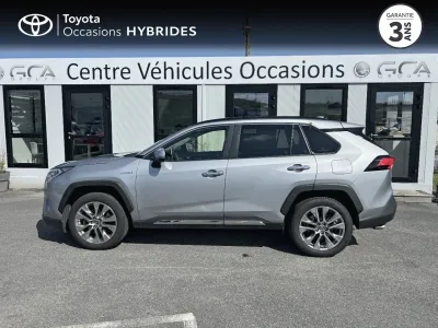 TOYOTA RAV4 Hybride 218ch Lounge 2WD MY21 occasion 2021 - Photo 2