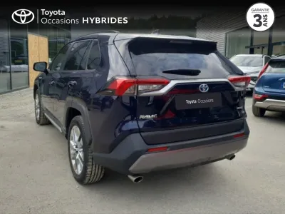 TOYOTA RAV4 Hybride 218ch Lounge 2WD MY21 occasion 2021 - Photo 2