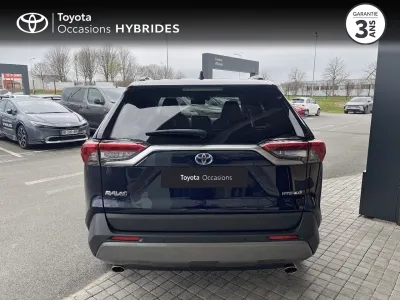 TOYOTA RAV4 Hybride 218ch Lounge 2WD occasion 2019 - Photo 4