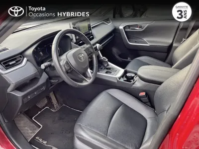 TOYOTA RAV4 Hybride 218ch Lounge 2WD MY21 occasion 2021 - Photo 3