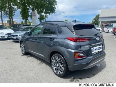 HYUNDAI Kona 1.6 GDi hybrid 141ch Edition 1 DCT-6 Euro6d-T EVAP occasion 2019 - Photo 2