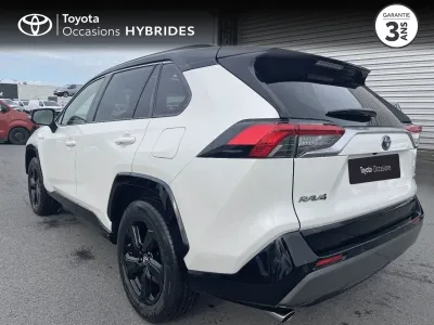 TOYOTA RAV4 Hybride 222ch Collection AWD-i occasion 2019 - Photo 2