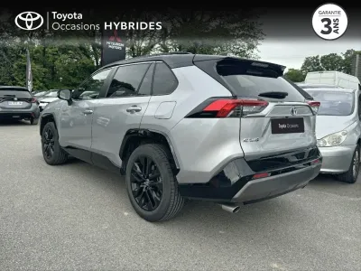 TOYOTA RAV4 Hybride 222ch Collection AWD-i MY21 occasion 2021 - Photo 2