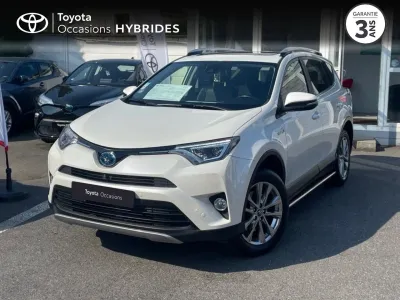 TOYOTA RAV4 197 Hybride Lounge AWD CVT occasion 2017 - Photo 1