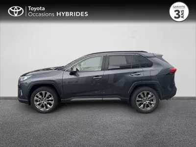 TOYOTA RAV4 Hybride 218ch Lounge 2WD MY21 occasion 2021 - Photo 3