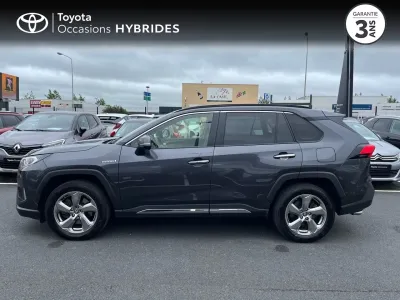 TOYOTA RAV4 Hybride 222ch Lounge AWD-i occasion 2020 - Photo 3