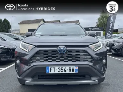 TOYOTA RAV4 Hybride 222ch Lounge AWD-i occasion 2020 - Photo 4