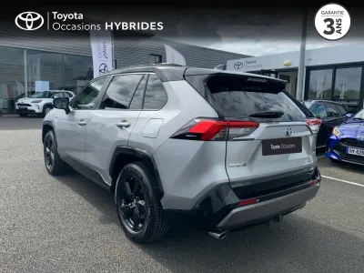 TOYOTA RAV4 Hybride 222ch Collection AWD-i MY20 occasion 2019 - Photo 2