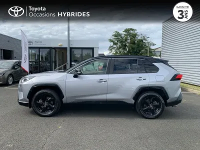 TOYOTA RAV4 Hybride 222ch Collection AWD-i MY20 occasion 2019 - Photo 3