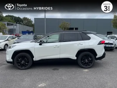 TOYOTA RAV4 Hybride 222ch Collection AWD-i MY21 occasion 2021 - Photo 3