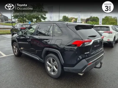 TOYOTA RAV4 Hybride 218ch Lounge 2WD occasion 2020 - Photo 2