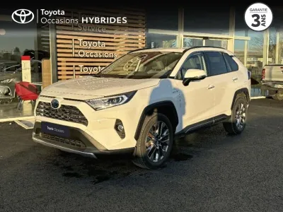 TOYOTA RAV4 2.5 Hybride 222ch Lounge AWD-i MY22 occasion 2021 - Photo 1