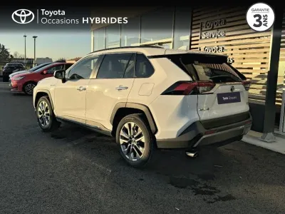 TOYOTA RAV4 2.5 Hybride 222ch Lounge AWD-i MY22 occasion 2021 - Photo 2