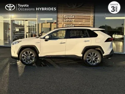 TOYOTA RAV4 2.5 Hybride 222ch Lounge AWD-i MY22 occasion 2021 - Photo 3