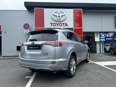 TOYOTA RAV4 197 Hybride Silver Edition AWD CVT occasion 2018 - Photo 4