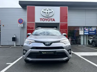 TOYOTA RAV4 197 Hybride Silver Edition AWD CVT occasion 2018 - Photo 2