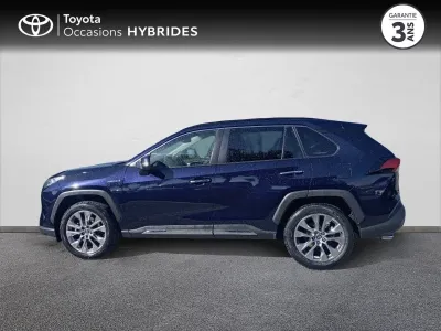 TOYOTA RAV4 Hybride 218ch Lounge 2WD MY21 occasion 2021 - Photo 3