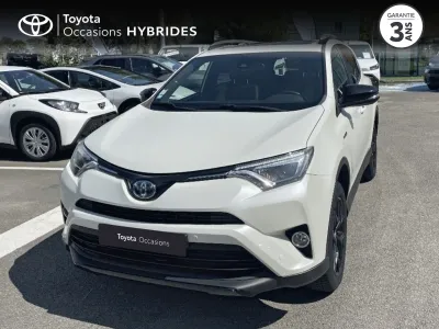 TOYOTA RAV4 197 Hybride Black Edition 2WD CVT occasion 2017 - Photo 1