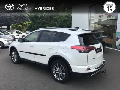 TOYOTA RAV4 197 Hybride Lounge AWD CVT occasion 2016 - Photo 2