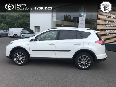 TOYOTA RAV4 197 Hybride Lounge AWD CVT occasion 2016 - Photo 3