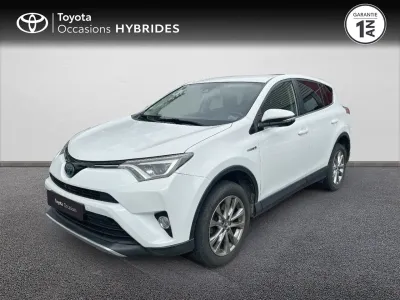 TOYOTA RAV4 197 Hybride Lounge 2WD CVT occasion 2016 - Photo 1