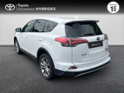 TOYOTA RAV4 197 Hybride Lounge 2WD CVT occasion 2016 - Photo 2