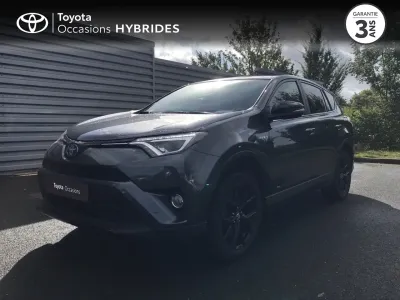 TOYOTA RAV4 197 Hybride Black Edition AWD CVT occasion 2017 - Photo 1