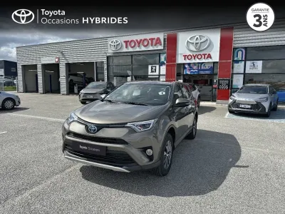 TOYOTA RAV4 197 Hybride Dynamic AWD CVT occasion 2016 - Photo 1