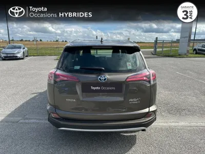 TOYOTA RAV4 197 Hybride Dynamic AWD CVT occasion 2016 - Photo 4