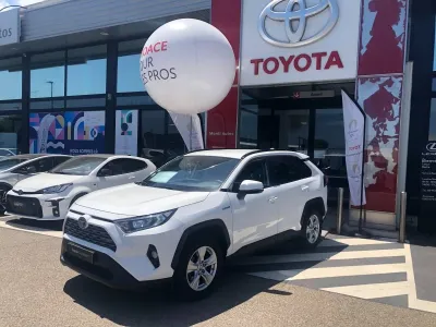 TOYOTA RAV4 Hybride 222ch Dynamic AWD-i MY20 occasion 2021 - Photo 2