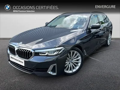 BMW Serie 5 Touring 530dA 286ch Luxury Steptronic occasion 2021 - Photo 1