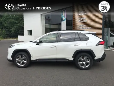 TOYOTA RAV4 Hybride 222ch Lounge AWD-i occasion 2019 - Photo 3