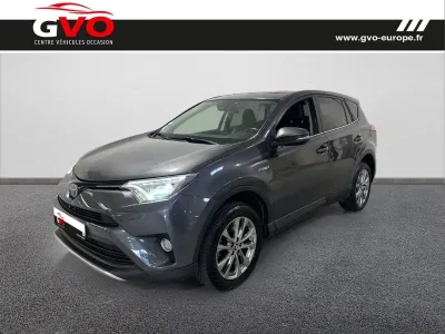 TOYOTA RAV4 197 Hybride Lounge 2WD CVT occasion 2016 - Photo 1