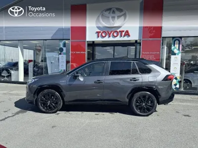 TOYOTA RAV4 Hybride 222ch Collection TOIT OUVRANT AWD-i MY21 occasion 2021 - Photo 3