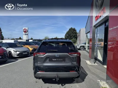 TOYOTA RAV4 Hybride 222ch Collection TOIT OUVRANT AWD-i MY21 occasion 2021 - Photo 4