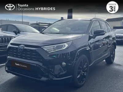 TOYOTA RAV4 Hybride 222ch Black Edition AWD-i MY21 occasion 2021 - Photo 1