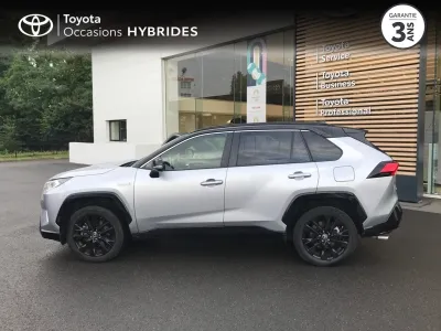 TOYOTA RAV4 Hybride 218ch Collection 2WD MY21 occasion 2021 - Photo 3