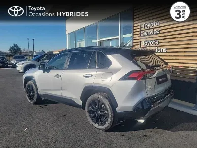 TOYOTA RAV4 Hybride 222ch Collection AWD-i MY21 occasion 2021 - Photo 2