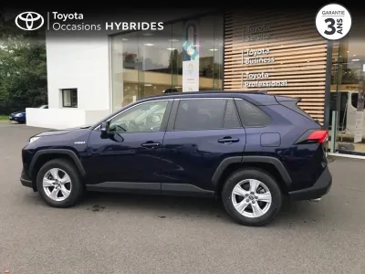 TOYOTA RAV4 Hybride 218ch Dynamic 2WD MY20 occasion 2019 - Photo 3