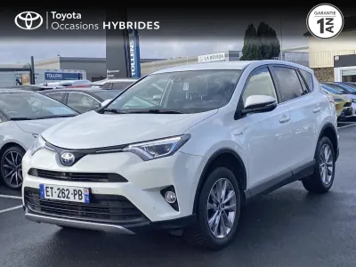 TOYOTA RAV4 197 Hybride Lounge 2WD CVT occasion 2018 - Photo 1