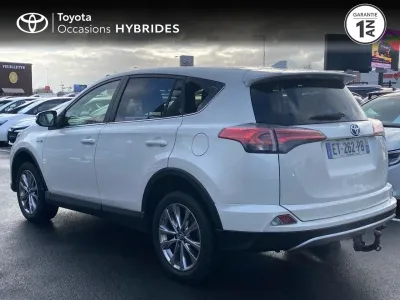 TOYOTA RAV4 197 Hybride Lounge 2WD CVT occasion 2018 - Photo 2