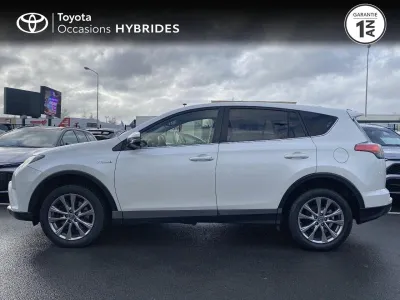 TOYOTA RAV4 197 Hybride Lounge 2WD CVT occasion 2018 - Photo 3