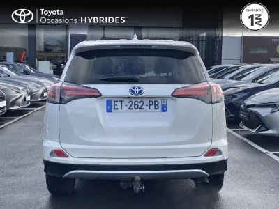 TOYOTA RAV4 197 Hybride Lounge 2WD CVT occasion 2018 - Photo 4