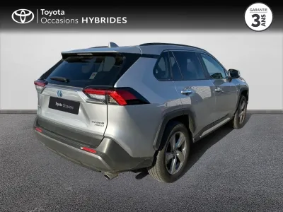 TOYOTA RAV4 Hybride 222ch Lounge AWD-i occasion 2020 - Photo 2