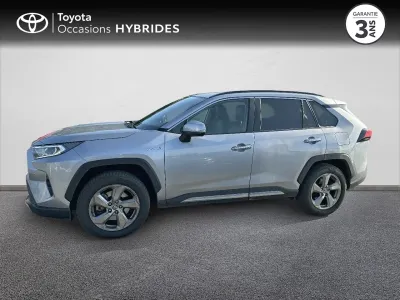 TOYOTA RAV4 Hybride 222ch Lounge AWD-i occasion 2020 - Photo 3