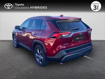 TOYOTA RAV4 Hybride 218ch Lounge 2WD occasion 2019 - Photo 2